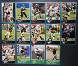 2003 Topps Oakland Raiders Team Set of 14 Football Cards - £7.85 GBP