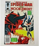 1984 Marvel Comics Team Up Spiderman &amp; Moon Knight #144 Military Newssta... - £7.46 GBP