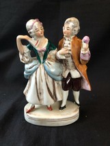 Antique Porcelain. Allemand GDR Sélectionnez Cette Option. Couple Dancers - £62.16 GBP