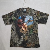 Mossy Oak Men&#39;s Camo T Shirt Size XL XLarge Short Sleeve Camouflage Casual  - £15.08 GBP