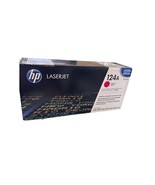 HP laserjet red/magenta toner cartridge 124A  Q6003A SKU 3146 - $45.59