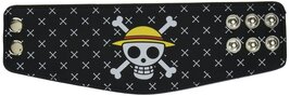 One Piece Skull Leather Wristband Miniature Novelty Toys, - $9.99