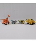 Dinotrux Lot of 4 Dinotrucks Mattel Diecast Plastic D-Struts Ace Skya Re... - £19.45 GBP
