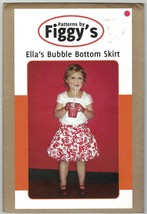 Patterns by Figgy&#39;s Ella&#39;s Bubble Bottom Skirt Pattern Size 12 Mos-6 Child Uncut - £9.09 GBP