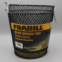 Frabill #1271 Deluxe Minnow Trap 16.5 Inches 2-Piece Design Black Trap &amp;... - £23.21 GBP