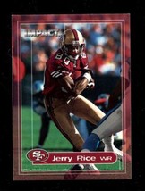 2000 Fleer Impact #140 Jerry Rice Nmmt 49ERS Hof - $5.39