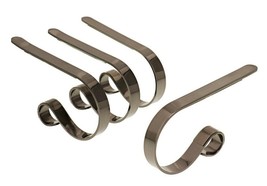 Christmas Stocking Holder Nickel Metal Set of 4 ~ The Original Mantle Cl... - €11,17 EUR Christmas Stocking Holder Nickel Metal Set of 4 ~ The Original Mantle Cl... - €11,17 EUR