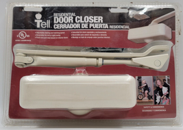 Residential Door Closer Tell Manufacturing Ivory Interior Adjustable Speed - £14.95 GBP
