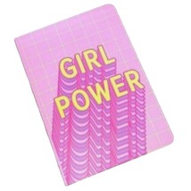 Girl Power Notebook Lined Softcover Journal Approx 30 pages 6.75”x 4.75” - £11.88 GBP
