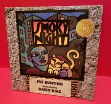 Education Gift Smoky Night Hardcover Book Caldecott Medal Award Story Read New - £11.38 GBP