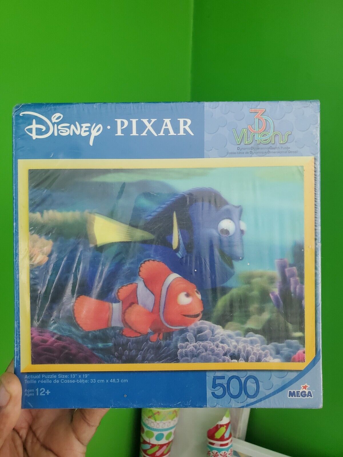 Primary image for Disney Pixar Searching For Nemo 500 Piece Puzzle - 3D Visions NEW