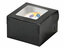 Black Cupcake Boxes, Party Supplies, 12 Pieces - $20.16