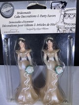 Vintage Wilton Bridesmaid Cake Toppers Decoration Wedding Blush New 4.5 ... - £7.47 GBP