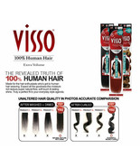 Bobbi Boss Visso 100% Human hair weave extra volume; Natural yaky;Straig... - $14.99