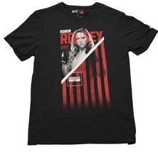 Ronda Rousey Authentic Reebok UFC Fighter Mixed Martial Arts MMA Men&#39;s T-Shirt - £17.28 GBP