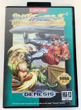 Street Fighter II&#39;: Special Champion Edition Sega Genesis 1993 Video Game capcom - £22.00 GBP