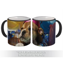Bulldog Box Party : Gift Mug Pet Animal Puppy Dog Canine Pets Dogs - £12.77 GBP