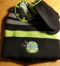 Boys Ninja Turtle  Beanie &amp; Gloves Set Brand New! - $10.00