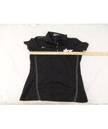 Adult Women&#39;s Nike Black Golf Workout Gym Weights Cross Train Top Button... - €8,36 EUR