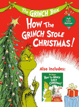 THE GRINCH TWO BOOK BOXED SET FULL COLOR EDITION CLASSIC SEUSS BRAND NEW - $19.79