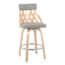 LumiSource York Mid-Century Modern Bar Stool - $3,056.76 MXN