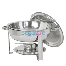 Chafing Dish 5 Quart Stainless Steel Tray Buffet Catering High Quality D... - £52.87 GBP