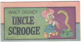 Walt Disney Uncle Scrooge Mini Comic #1, 1976 VFN/NM - $5.94