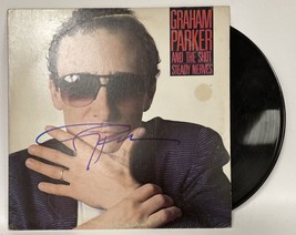 Graham Parker Signed Autographed &quot;Steady Nerves&quot; Record Album - COA/HOLO - £31.31 GBP