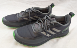 Adidas RUNFALCON 2.0 TR SHOES Carbon Iron Black Screaming Green Men Size... - $26.72