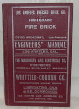 Allen&#39;s Engineer MANUAL/DIRECTORY Los Angeles 1905 Hardcover Manufacturers Guide - $135.00