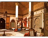 Palais Medhi Interno Marrakech Marocco Unp Continental Cartolina O21 - $4.50