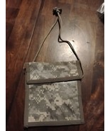 Tactical ID Card Credit Card Holder Organizer Lanyard ID Holder ACU Camo   - $9.99