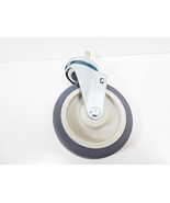 Swivel Caster Wheels 5" X 1-1/4" Wheel Grip Ring Stem Hospital Bed Tool Box  - $12.19