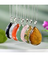 Handmade Simple Style Water Droplets Alloy Natural Stone Cable Chain Nec... - $18.21 CAD Handmade Simple Style Water Droplets Alloy Natural Stone Cable Chain Nec... - $18.21 CAD
