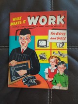 Vintage What Makes It Work Simple Explanations by Helen Jill Fletcher SC 1960s - $56.99