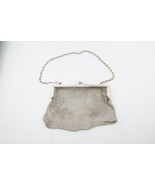 Vintage Alemán Malla Plateada Cadena Correo Grabado Embrague/Bolso Flapp... - $549.42 CAD