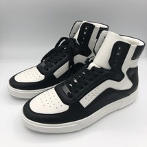 INC International Concepts Men High Top Sneakers Keanu Black White - $34.76