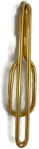 Swank Basic Tie Bar Gold Tone Vintage Men Dress Accessories - £15.47 GBP