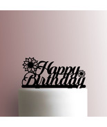 Sunflower Happy Birthday 225-A365 Cake Topper - $21.86 CAD+