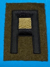 Circa 1920’s–1942, Us Army, 1st Army, Ssi, Quartermaster, Wool, Patch, Vintage - £19.46 GBP