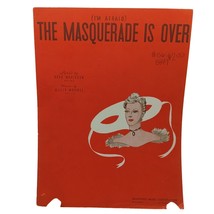 Vintage Sheet Music, I&#39;m Afraid the Masquerade is Over by Herb Magidson - $18.39