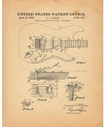 8744.Decoration Poster.Home interior wall art design.Patent.Guitar fender - $16.20+