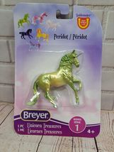 NIP Breyer Stablemates 2021 Series 1 Unicorn Treasures Peridot - $9.16