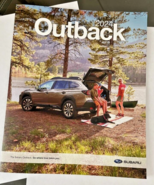 Subaru 2024 Outback Full Color Brochure Brand NEW AWD New '24 model spec... - $12.32