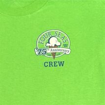 Four Seas Crew 75th T-Shirt Neon Green. Unisex - $11.00
