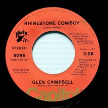 Glen Campbell - Rhinestone Cowboy / Lovelight [7&quot; 45 rpm Single] - £3.57 GBP