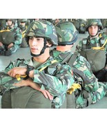 Portuguese Army Airborne Paratrooper Portugal HBT Lizard Jacket 36 CHEST... - $998.01 MXN