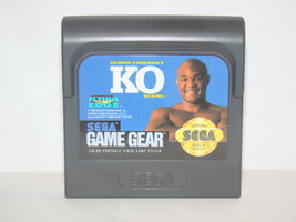 SEGA GAME GEAR - GEORGE FOREMAN&#39;S KO BOXING (Game Only) - $12.00