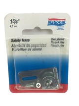 National Hardware N102-020 V30 Safety Hasp  Zinc  1 3/4&quot; - £4.67 GBP