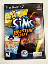 The Sims: Bustin&#39; Out (Sony PlayStation 2 PS2)  Missing Manual Disc in Good Cond - £6.32 GBP